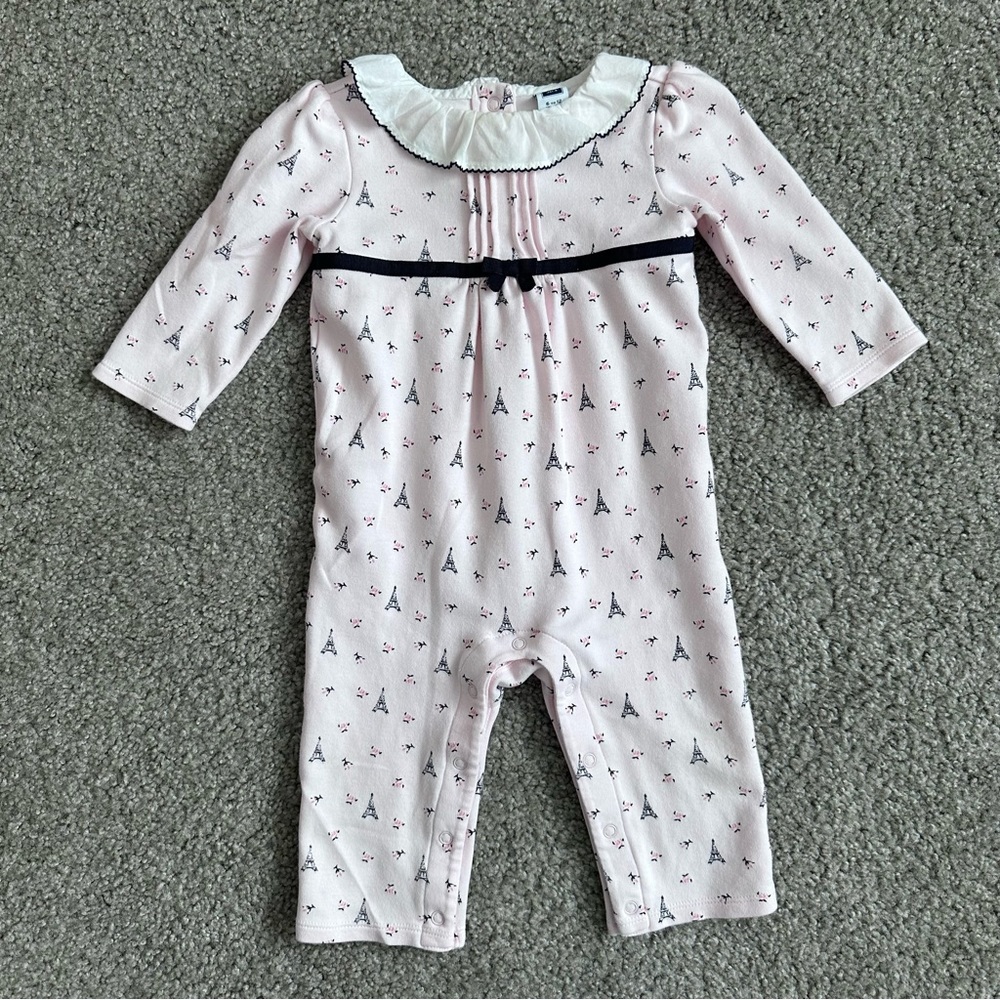 Janie And Jack Eiffel Tower Romper